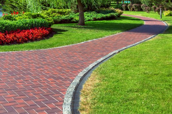 Brick Walkway Installation in Fernandina Beach