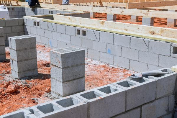 Cement Block Installation in Fernandina Beach
